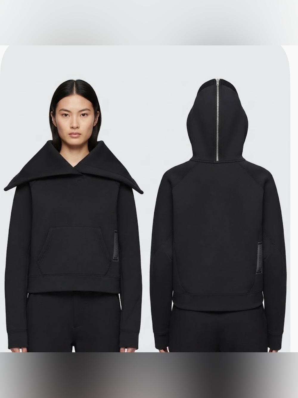Nike Women's Pre-Game Fleece Oversized Hoodie - Black (IF0328-010) - Size M NWT